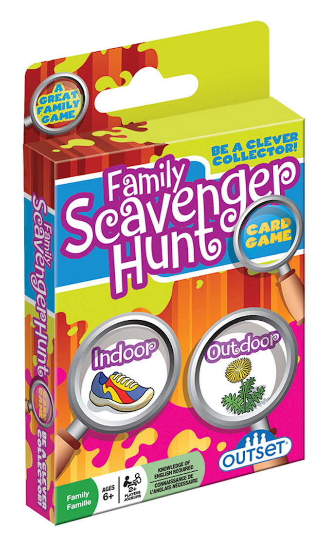 Outset Media Family Scavenger Hunt Card Game