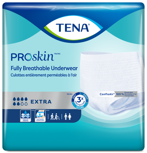 TENA Protective Incontinence Underwear, Extra Absorbency | X-Large | 12 ...