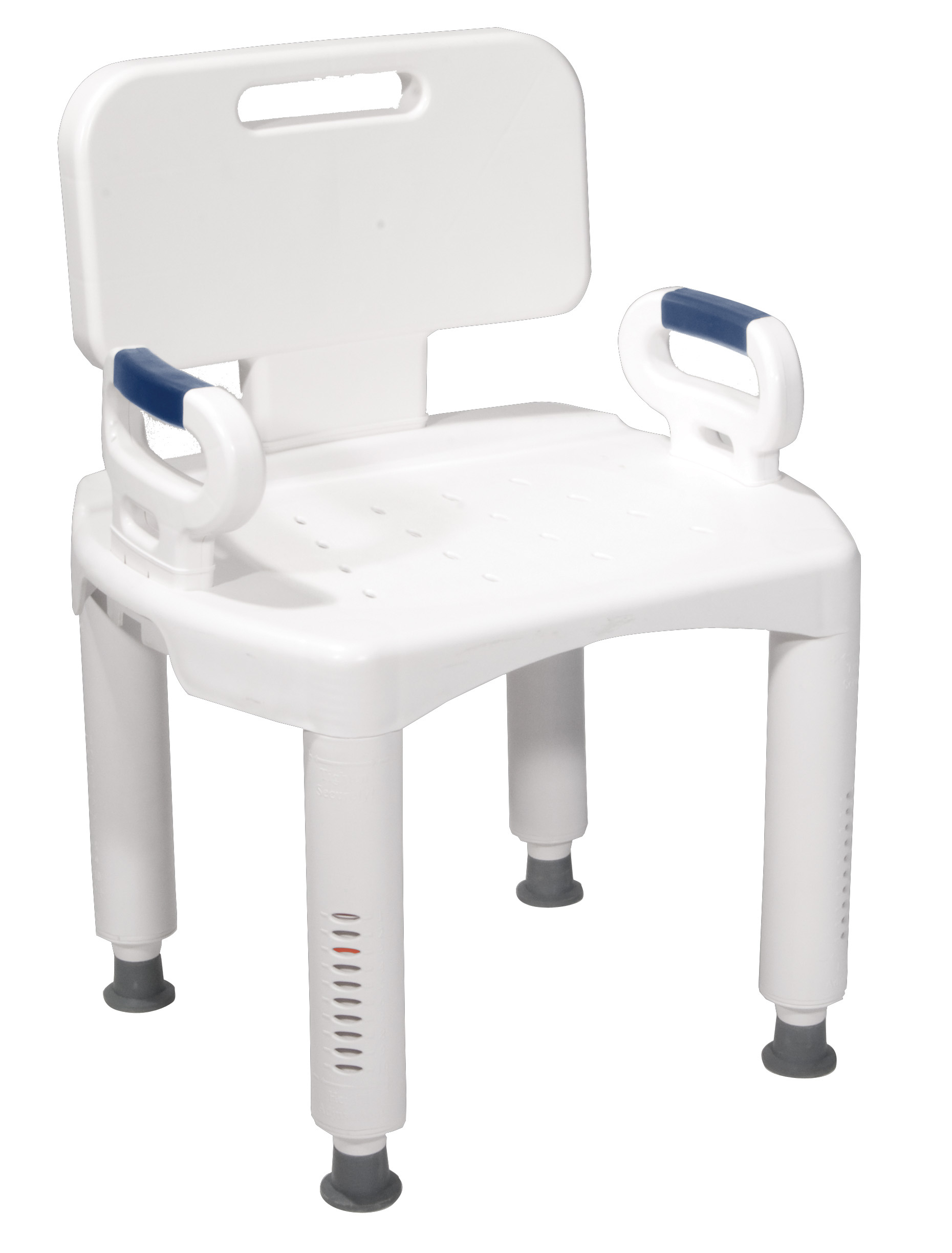 Drive Medical Premium Series Shower Chair with Back and Arms